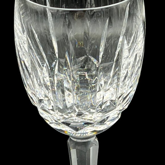 Waterford Kildare 6.5" Crystal Claret Wine Glasses, Set of 2, Vintage - Picture 2 of 4